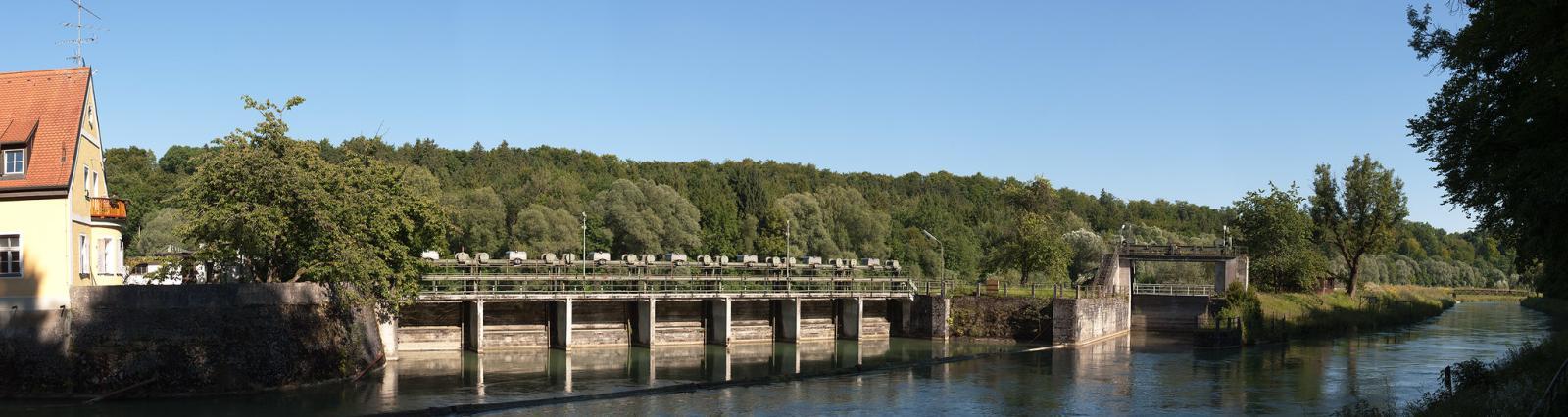Foto einer Brücke in Pullach im Landkreis München